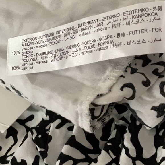 NWT Zara MIDI LINGERIE STYLE PRINT DRESS Size- LARGE - Picture 11 of 11